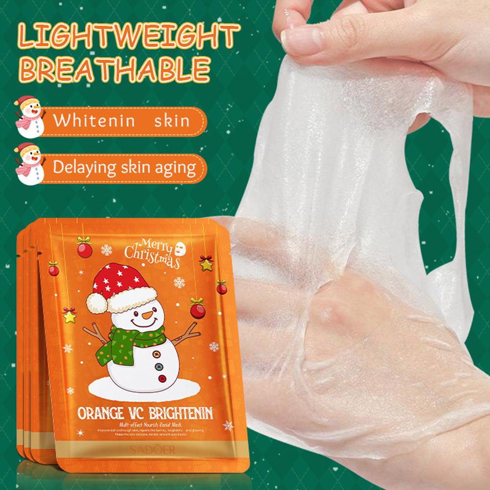 Christmas Series Face Masks Bu - огляд і ціна Sheet Mask Collagen