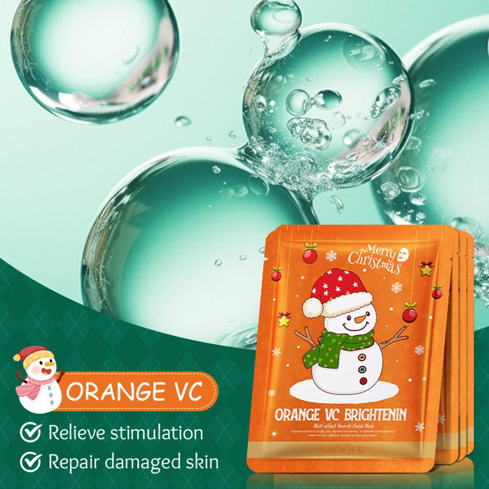 Christmas Series Face Masks Bu - огляд і ціна Sheet Mask Collagen