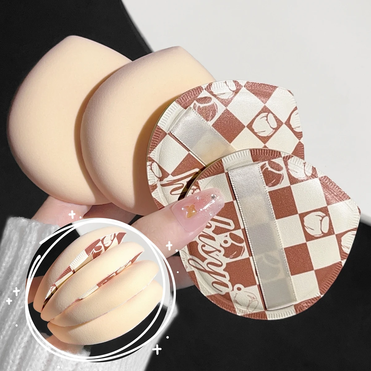 Dry and wet makeup puff sponge - огляд і ціна Bb Cushion Korean