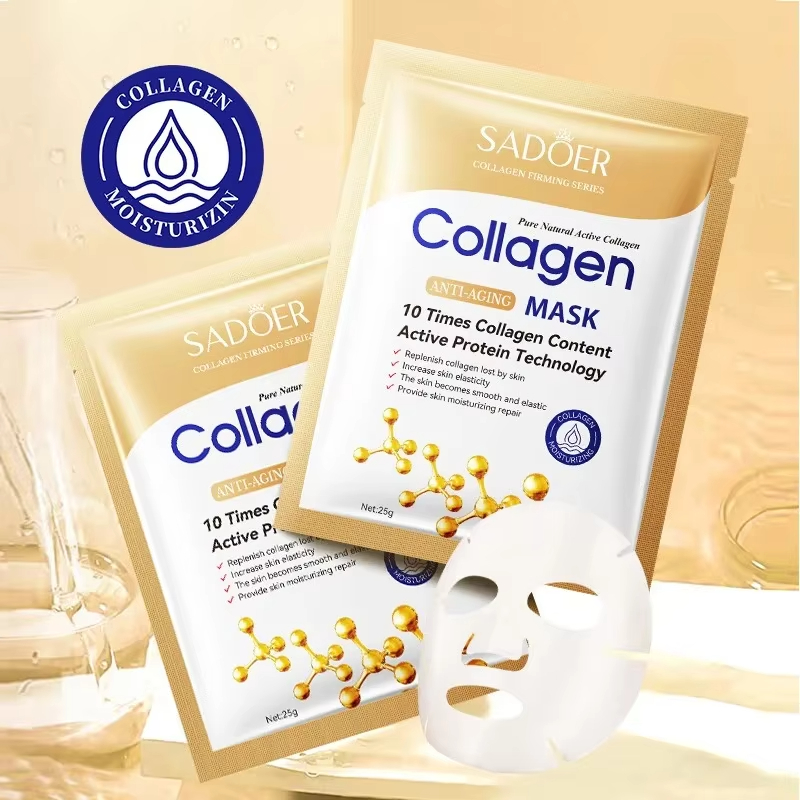 5/10/20/30pcs Korean Collagen  - огляд і ціна Sheet Mask Collagen