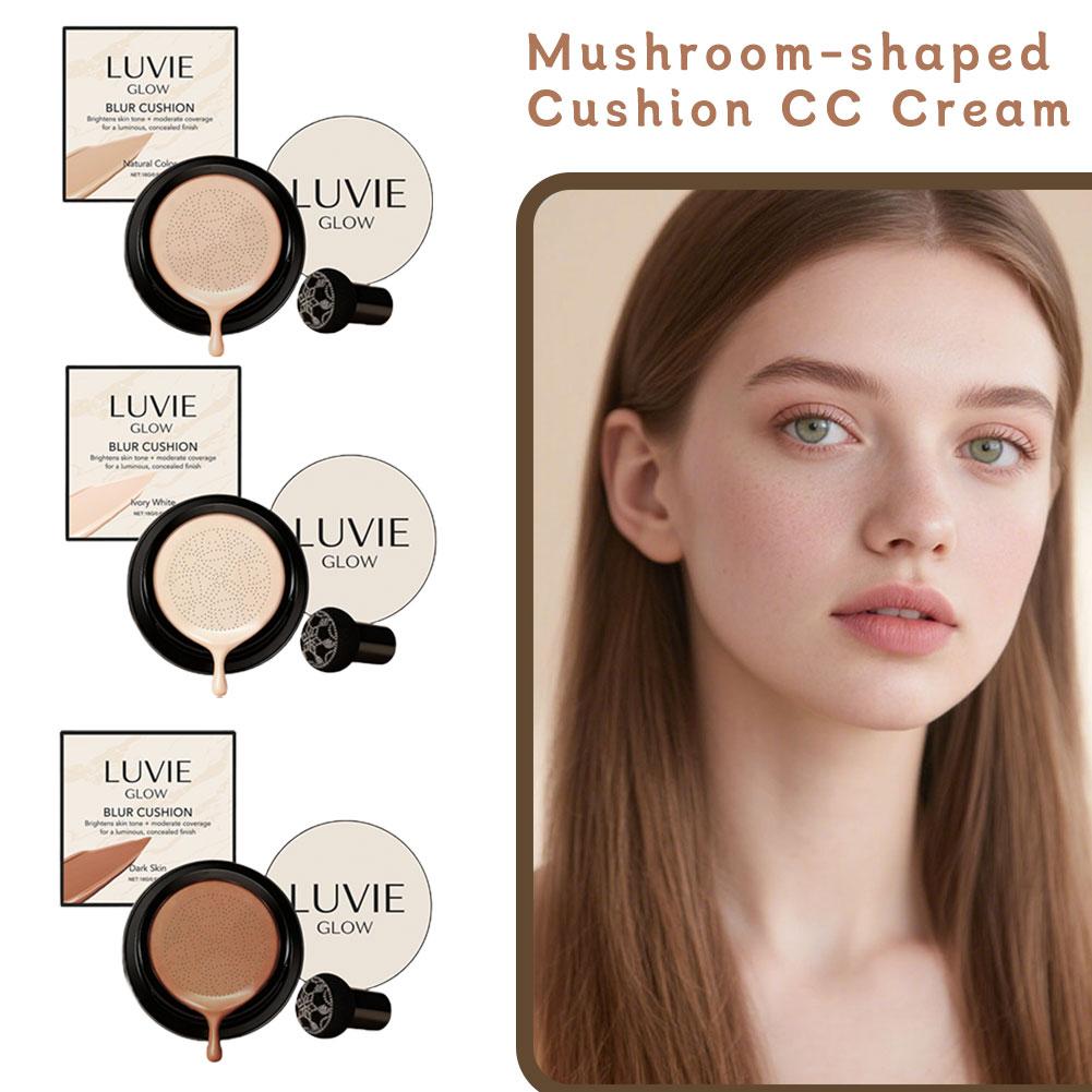 LUVIE GLOW Korean Mushroom Puf - огляд і ціна Bb Cushion Korean